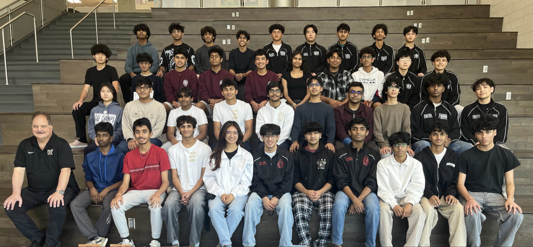 JHS VEX members group photo
